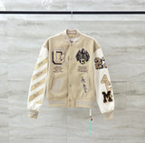 FOESCE 2000'S New Street Pop Hip Hop Heavy Industry Jacket Jacket Male Harajuku Fashion Joker Baseball Suit Couple Casual Jacket