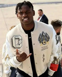 FOESCE 2025 American retro jacket Y2K high street hip-hop style letter embroidered baseball uniform loose oversized personalized jacket