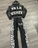 FOESCE 2025 new style simple and versatile fashion trendy sweatpants Hip-hop street striped letter print oversized baggy pants for mens