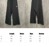 FOESCE 25ss Big Loops Logo Embroidery Oversized Men Women Sweatpants Streetwear Hiphop Men Casual Pants