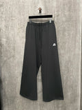 FOESCE 25ss Big Loops Logo Embroidery Oversized Men Women Sweatpants Streetwear Hiphop Men Casual Pants