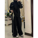 FOESCE Women Baggy Harajuku Cargo Pants Streetwear Hip Hop Wide Leg Pant Parachute Sweatpants Techwear Joggers Oversized Y2K Trousers