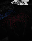FOESCE American Breathedivinity trend suit fitness short-sleeved men and women loose dragon soul dark gothic pattern printed y2k sw