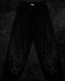 FOESCE American Breathedivinity trend suit fitness short-sleeved men and women loose dragon soul dark gothic pattern printed y2k sw