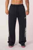 FOESCE American fashion brand sweatpants, jogging pants, basketball gym, sports and fitness, casual straight leg loose pants