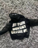 FOESCE Autumn And Winter New Fashion Letter Embroidery Patch Zipper Sweater Women Y2K Harajuku Retro Gothic Casual Joker Sports Sweater