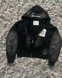 Foesce  Autumn And Winter New Fashion Letter Patch Embroidered Sweater Hoodies Men Y2K Street Vintage Popular Leisure Sports Hoodies Top