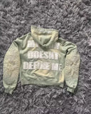 Foesce  Autumn And Winter New Fashion Letter Patch Embroidered Sweater Hoodies Men Y2K Street Vintage Popular Leisure Sports Hoodies Top