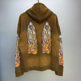FOESCE Black Grey Brown WHO DECIDES WAR Hoodie Men Woman Good Quality Retro Printing Casual Loose New Pullover Hoodies