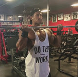 FOESCE Brand Fitness Clothing Bodybuilding Singlets Tank Top Men Muscle Shirt Sportwear Vests Cotton Stringer Tops