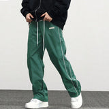 FOESCE Casual Cotton Cargo Pants For Men, Men's Loose Cargo Pants With Side Pockets, Long Pants Trousers For Street Everyday Jogger Out