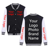 FOESCE Customize Your Logo Men Women 2025 Jacket Coat Sweater Long-Sleeved Hoodie Funny Diy Pattern Color Autumn Summer Wintry