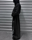 FOESCE Gothic Punk Harajuku Y2K Clothing Street Retro Pattern Print Casual Wide-leg Trousers Men Hip-hop Trend Brand Baggy Sweatpants