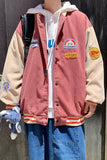 FOESCE Spring and autumn corduroy jacket men's ins tide brand Harajuku style Korean style versatile handsome loose Baseball Jacket