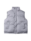 FOESCE White mouth Yang sleeveless cotton clothes men's winter thickened cotton clothes men's fashion ins super hot Korean loose stand
