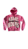 FOESCE Hip-hop Trendy Streetwear Y2K Harajuku American Retro Letter Print Zipper Hoodie Men's Punk Casual Colorful Oversized Sweatshirt