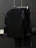 FOESCE J0177  Fashion Men's Sets 2025 Runway Luxury famous Brand European Design party style Men's Clothing