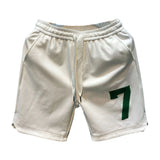 FOESCE Men Cargo Shorts Adjustable Waistband Shorts Stylish Men's Summer Casual Shorts Elastic Drawstring Waist Wide Leg