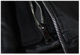 FOESCE Mens Hooded PU Leather Jacket Motorcycle Hooded Young Leather Plus Cotton Padded Coat Men