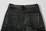 FOESCE Multi-pockets Embroidery Washed Baggy Jeans for Men and Women Straight Ropa Hombre Casual Cargo Pants Oversized Denim Trousers