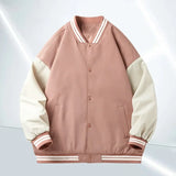 Retro American Style Oversize Baseball Jacket For Men And Women Spring Autumn Fashion Brand High Street Loose Fit Jacket