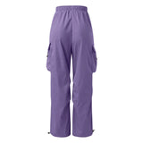 Harajuku Oversized Cargo Parachute Pants Men Streetwear Vintage Y2k Hip Hop Wide Leg Joggers Baggy Casual Sweatpants Techwear