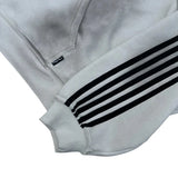 FOESCE Y2K Men Suit American Street Style Gothic Line Embroidered Zip up Hoodie cotton Dirty Watermark Jeans fashionable Couple jersey