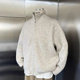 FOESCE Autumn Cardigan Men's Knit Cardigans Knitwear Korean Popular Clothes Mens Clothing Sweater for Men Cárdigan Winter Man Sweater
