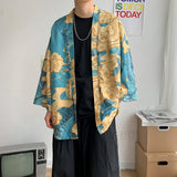 FOESCE Japanese shirt men kimono Chinese kimono geisha new arrival Japanese street clothing harajuku kimono