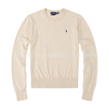 FOESCE Autumn/Winter New Men's Sweater Casual Slims Round Neck Pure Cotton Knitted Top Smooths Your Silhouette Male Pullover