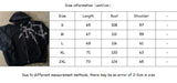 American Gothic Letter Print Zip Hoodie Y2K Retro Streetwear Hip Hop Loose Harajuku Casual Fashion Street Trend Men Clothing