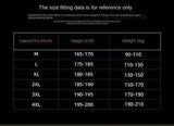 FOESCE Autumn and Winter Thin Men's New Patchwork Round Neck Pullover Fashionable Versatile Hoodie Simple and Loose Hoodie