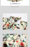 FOESCE 2025 Hawaii floral shirt men's new summer travel youth couple short sleeved shirt thin short sleeved shirt men's