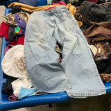 Foesce Jeans New Mens Harajuku Retro Hip Hop Cartoon Embroidery Baggy Jeans denim Pants 90s Street Gothic Wide Trousers Streetwear