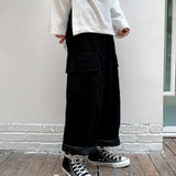 Y2k Baggy Cargo Jeans for Women Oversize Wide Leg Denim Pants Female Hip Hop Trousers Pockets Streetwear Loose Patchwork