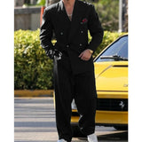 FOESCE 2025 Formal Suit for Men Wedding Luxury Fashion Suit Dress  2 Piece Modern Men's Suits Men Clothing Terno Masculino Completo