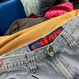 Foesce Jeans New Mens Harajuku Retro Hip Hop Cartoon Embroidery Baggy Jeans denim Pants 90s Street Gothic Wide Trousers Streetwear