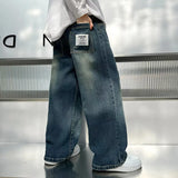 FOESCE Teenage Baby Boys Clothes Jeans Spring Autumn Kids Casual Jeans for Big Boy Child Fashion Vintage Trousers Cotton Sweatpants