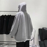 Casual Style Jacket Men's Fall Winter Hoodie Zip-up Cardigan with Drawstring Pockets Hood Plus Size Casual Coat for Daily Wear