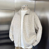 FOESCE Autumn Cardigan Men's Knit Cardigans Knitwear Korean Popular Clothes Mens Clothing Sweater for Men Cárdigan Winter Man Sweater