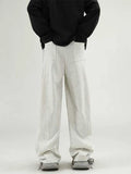 Wide Leg Sweatpants Men Oversize Gray Sports Pants Sportswear Casual Trousers Male Loose Korean Streetwear Hip Hop