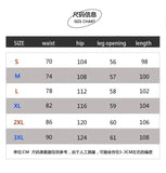 FOESCE Mens Straight Leg Jeans Elastic Waistband Drawstring Comfort Fit Denim Casual Trousers Adjustable Waist Relaxed Fit