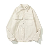Fear God 6th Heavy Duty Single Item Workwear Chamois Leather Velvet Shirt Fog Men Women's Autumn/winter Jacket Trendy