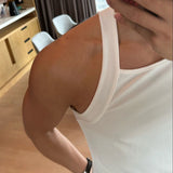 FOESCE Mens Sexy Body Shaping Sports Fitness Casual Vest 2025 New Genderless Breathable Elastic Slim Solid Color Simple Tank Top Unisex