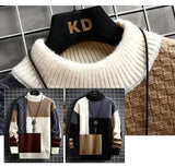 Men's Autumn Winter Japanese Style Thickened Knitted Sweater Trendy Korean Version Casual Scene Other Material Pullovers