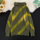 Hooded Men's Winter Sweater Knit Sweater Pullover Man Hoodie Winter Men's Thermal Clothing Pullover Knitted Top 2024 Autumn New