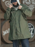 Rugged Bronson Army M1965 Fishtail Parka Shell Vintage Mens Trench Coat