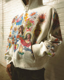 Foesce New Retro Men's and Women's Hoodies Printed Personalized Patterns Y2K Style Streetwear Hooded Cardigan Long Sleeve New Tops