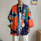 FOESCE Japanese shirt men kimono Chinese kimono geisha new arrival Japanese street clothing harajuku kimono