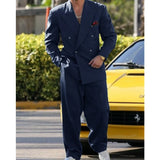 FOESCE 2025 Formal Suit for Men Wedding Luxury Fashion Suit Dress  2 Piece Modern Men's Suits Men Clothing Terno Masculino Completo